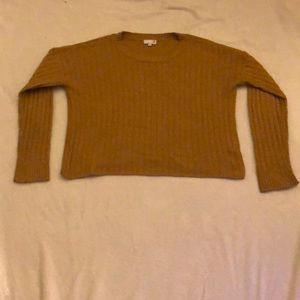 Burgundy Orange Sweater